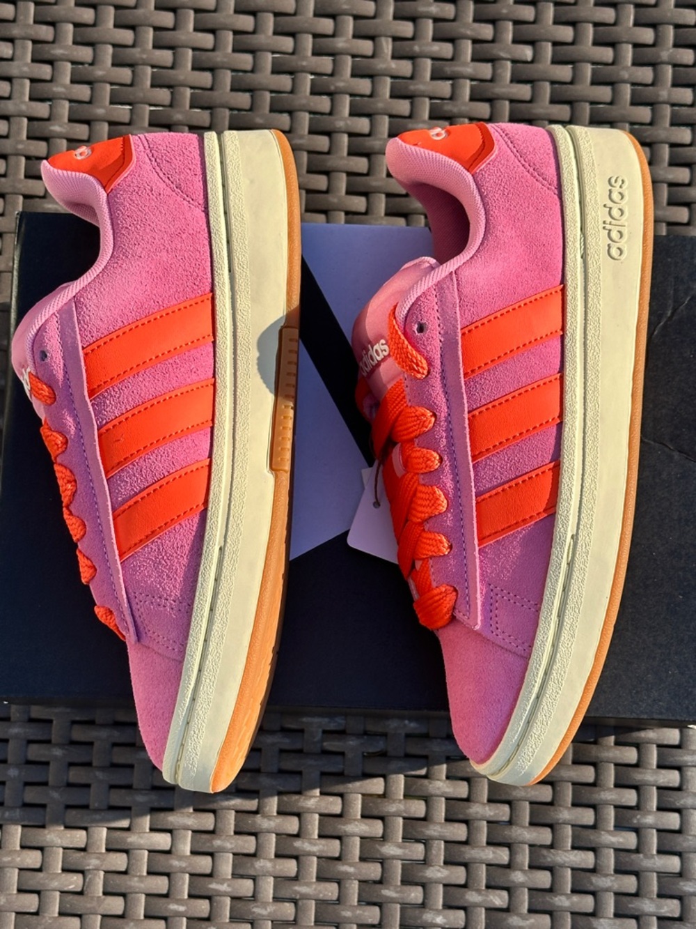 Adidas Grand Court Alpha Pink Casual Sneaker Womens 7.5 | 8 | 8.5 | 9 | 9.5 NEW - Picture 10 of 13